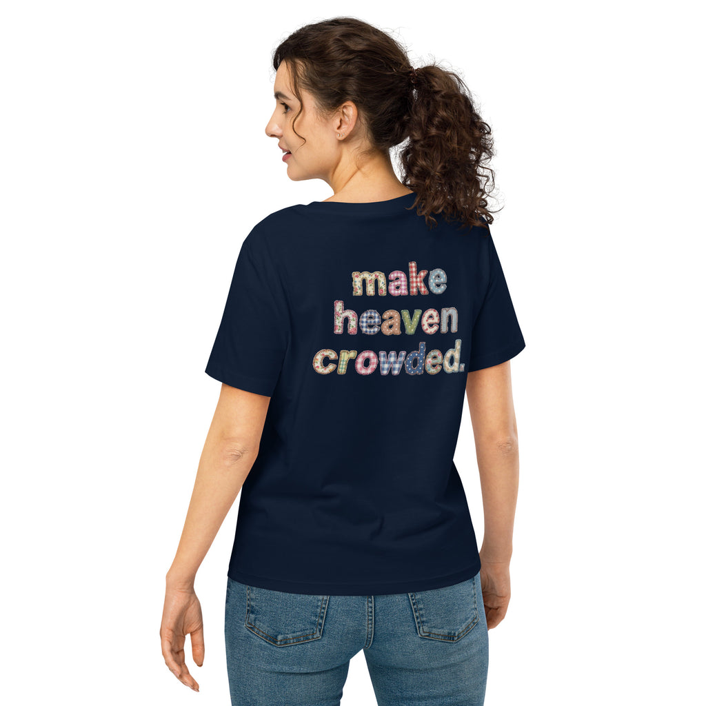 Women’s organic ribbed neck t-shirt - Seedandsoulful