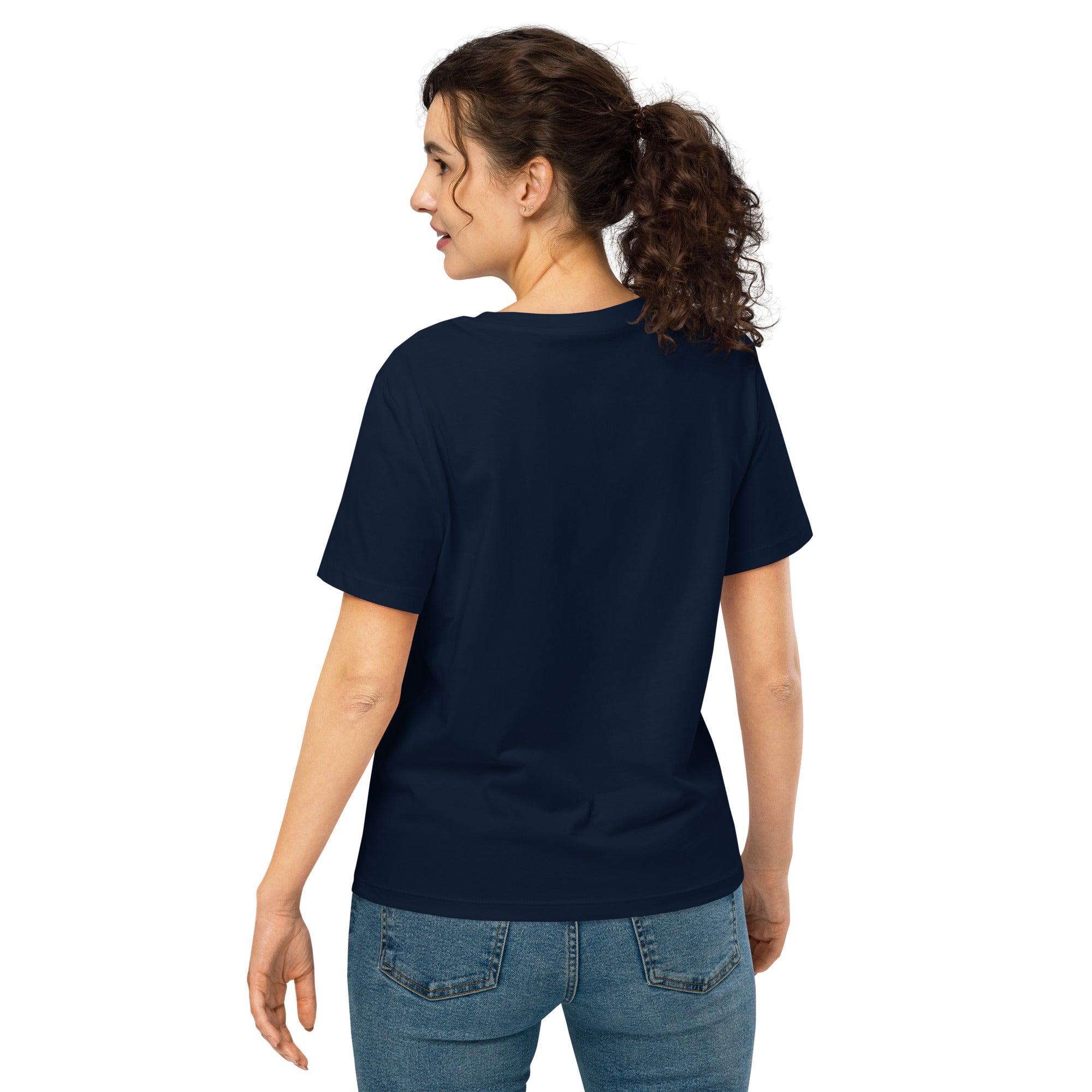 Women’s organic ribbed neck t-shirt - Seedandsoulful