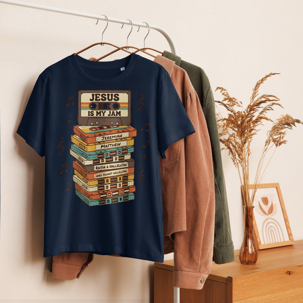 Women’s organic ribbed neck t-shirt - Seedandsoulful