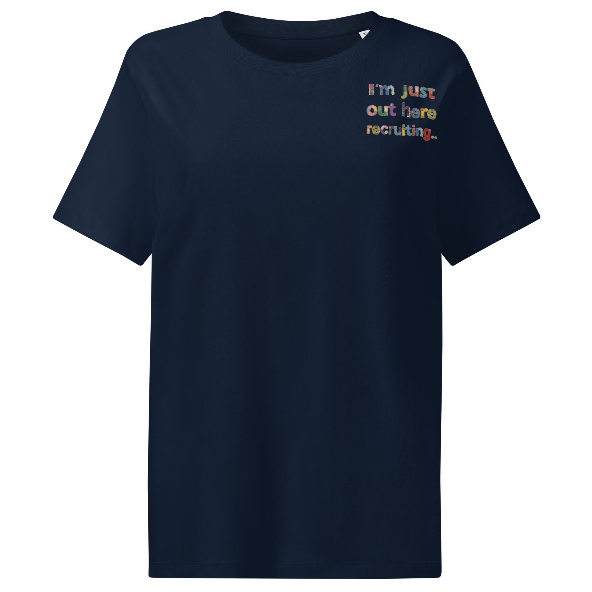 Women’s organic ribbed neck t-shirt - Seedandsoulful