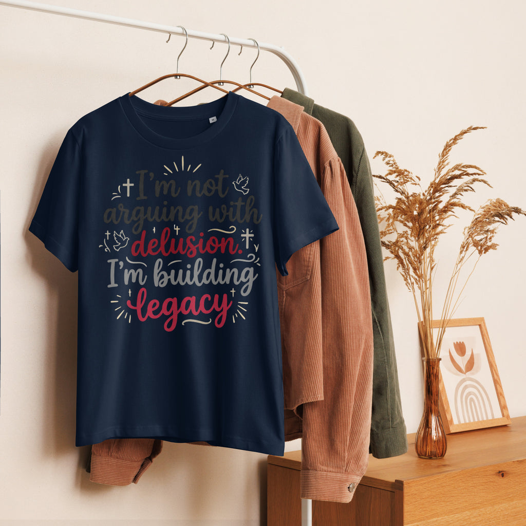 Women’s organic ribbed neck t-shirt - Seedandsoulful