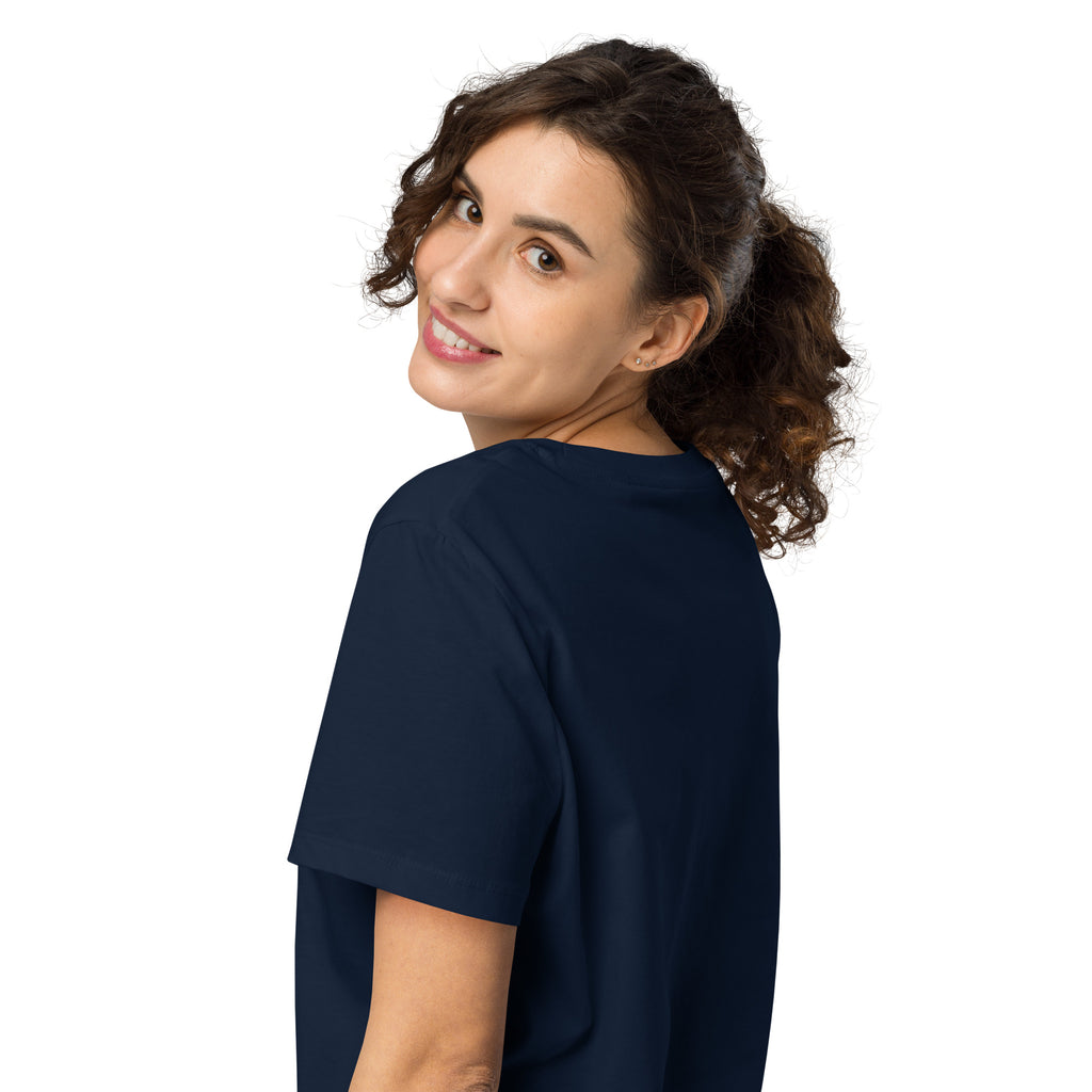 Women's Organic Faith T-Shirt | Seedandsoulful Ribbed Neck Cotton Tee - Seedandsoulful