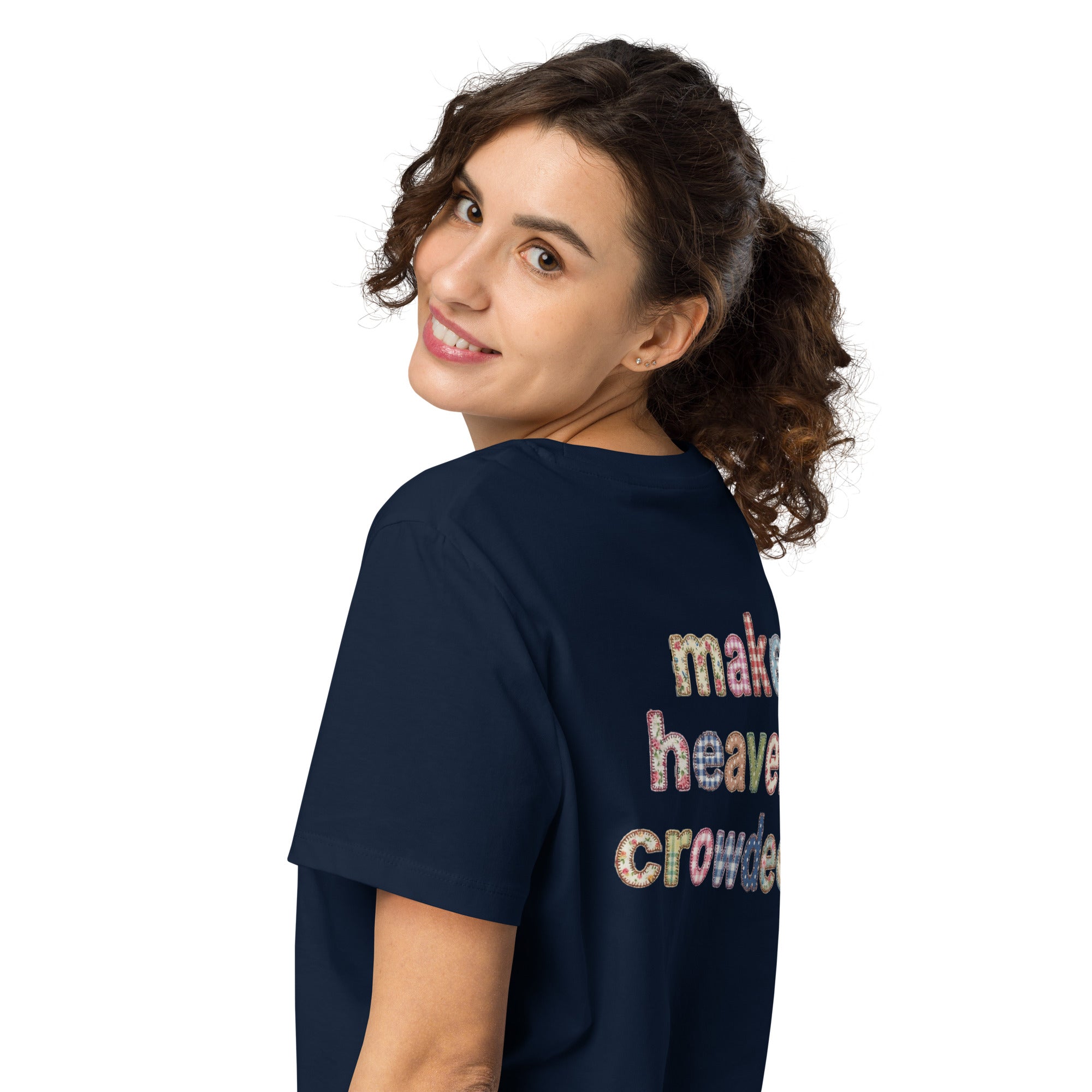 Women’s organic ribbed neck t-shirt - Seedandsoulful