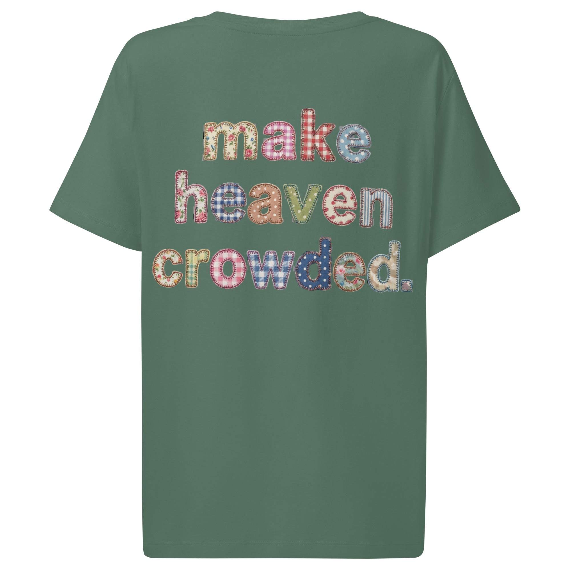 Women’s organic ribbed neck t-shirt - Seedandsoulful