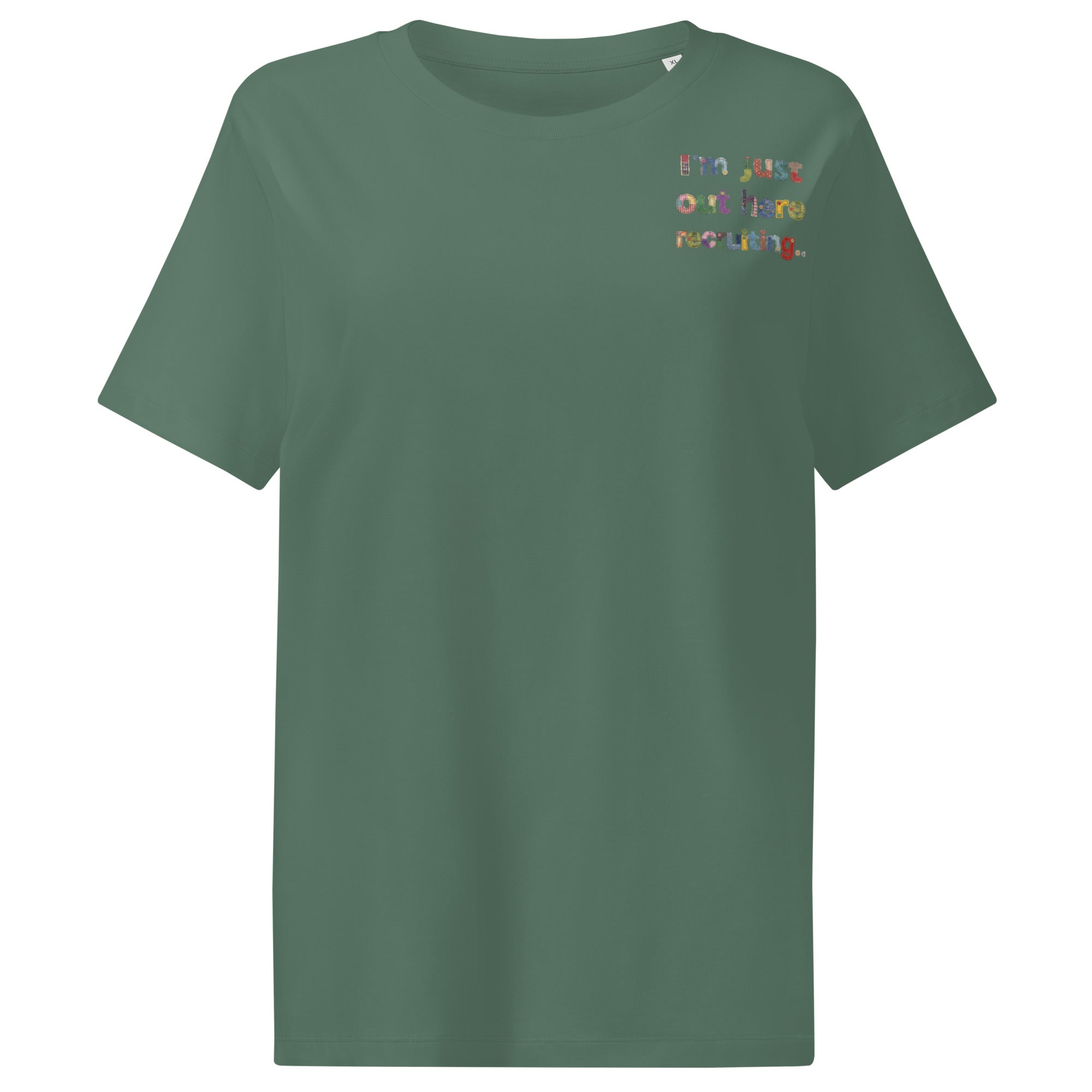 Women’s organic ribbed neck t-shirt - Seedandsoulful