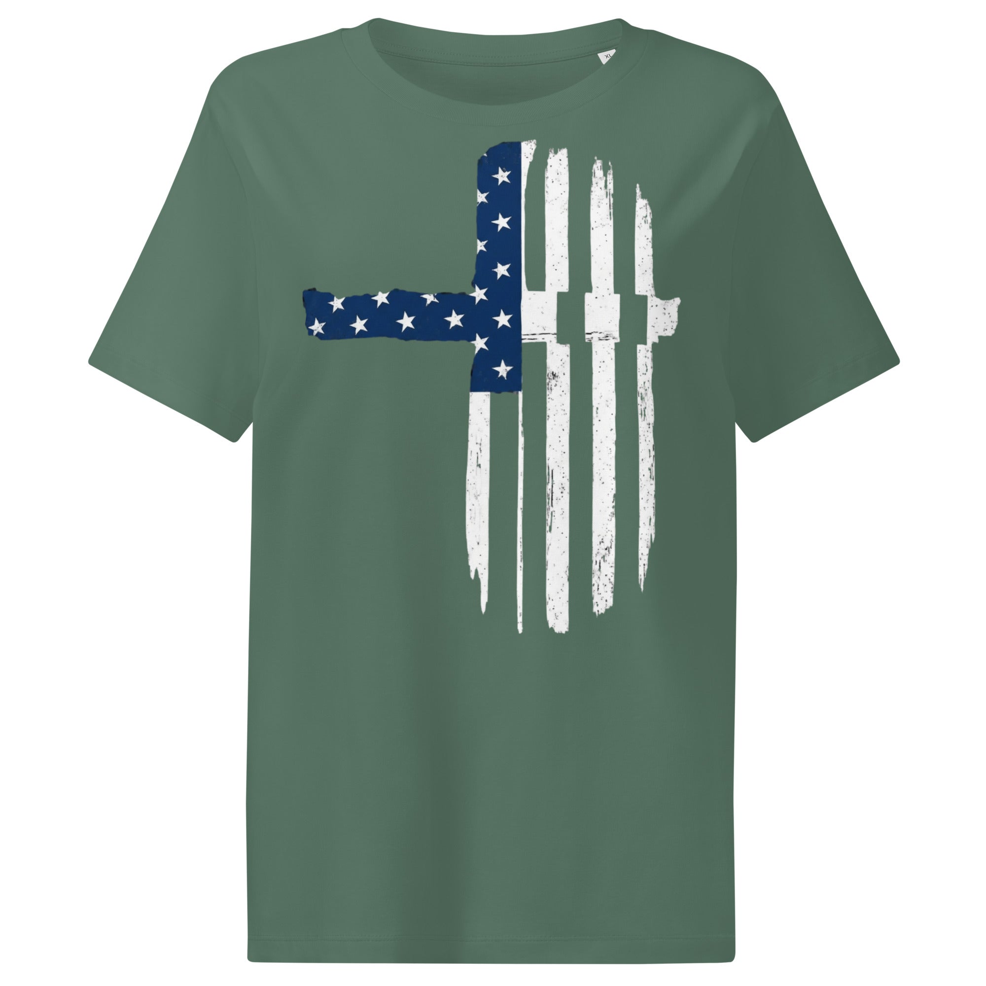 Women’s organic ribbed neck t-shirt - Seedandsoulful