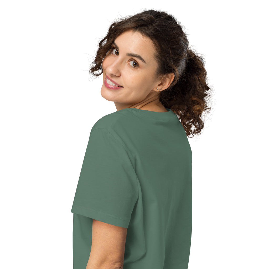 Matthew 13:23 Women’s organic ribbed neck t-shirt - Seedandsoulful