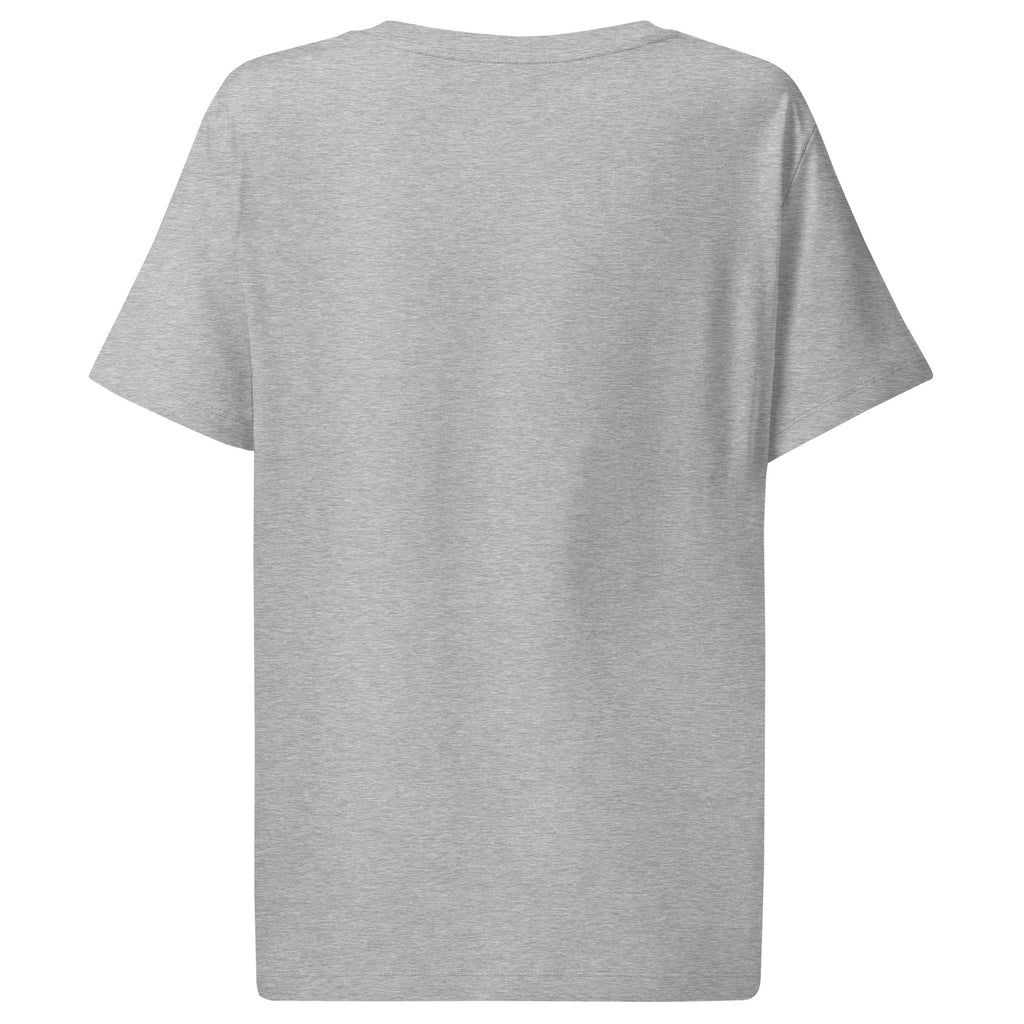 Women’s organic ribbed neck t-shirt - Seedandsoulful