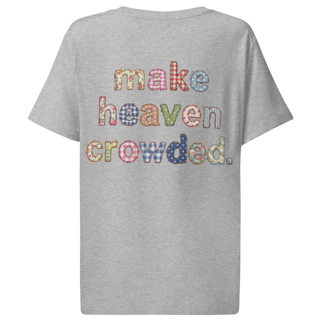 Women’s organic ribbed neck t-shirt - Seedandsoulful