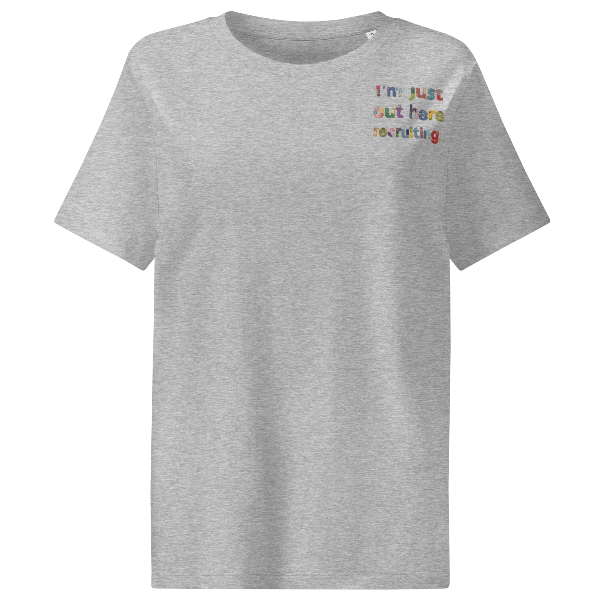 Women’s organic ribbed neck t-shirt - Seedandsoulful