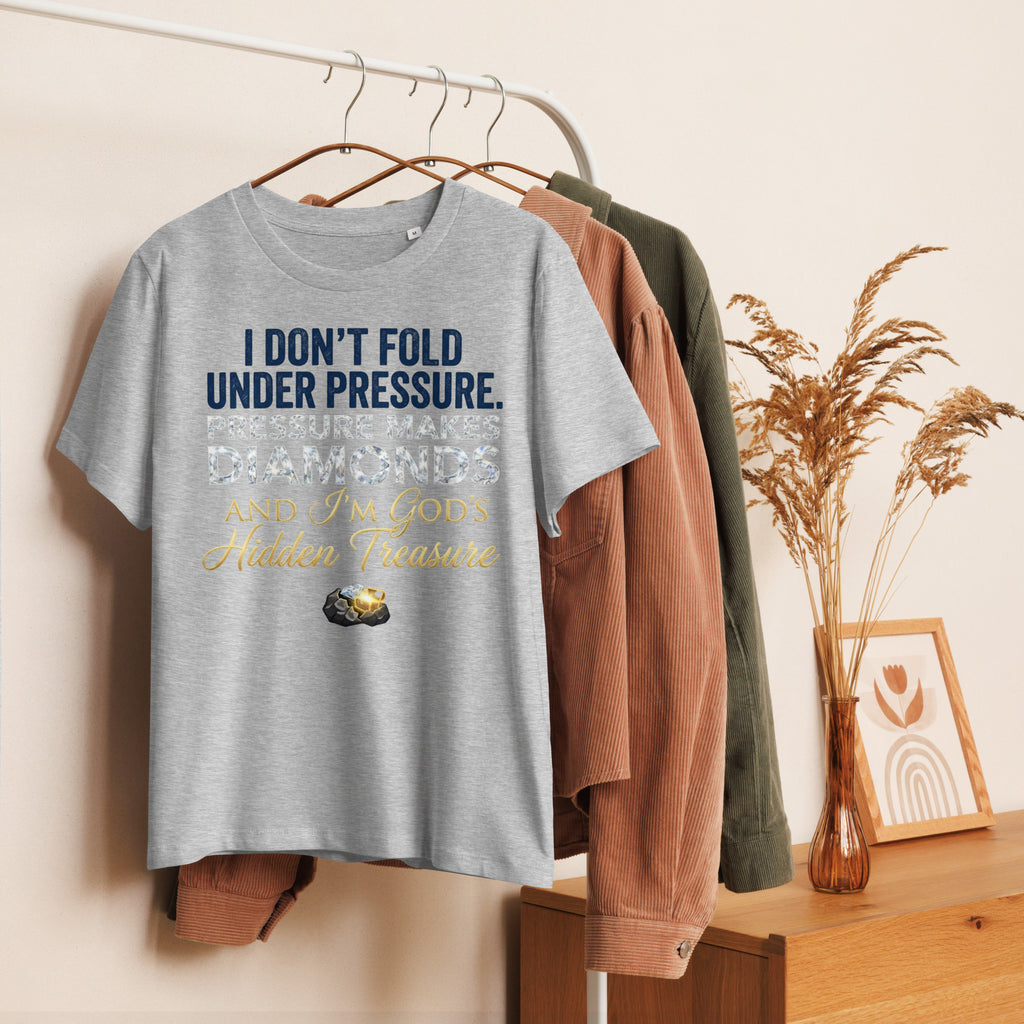 Women’s organic ribbed neck t-shirt - Seedandsoulful