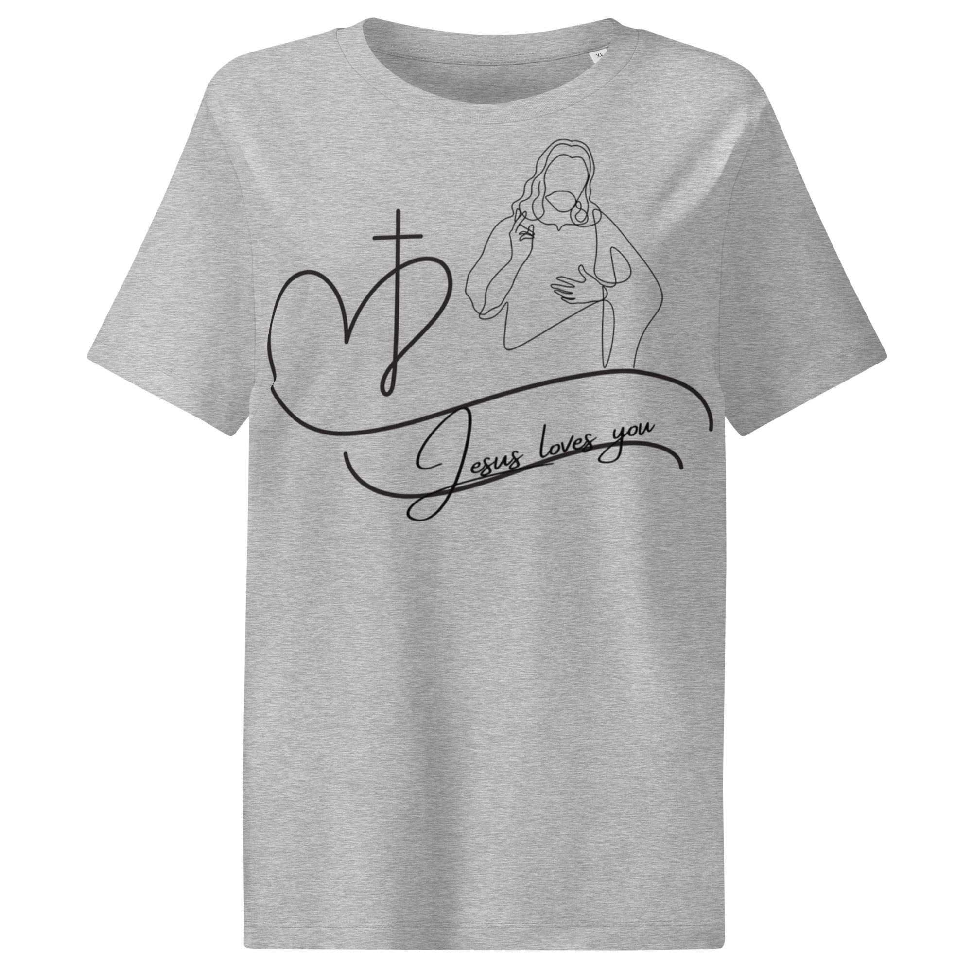 Women’s organic ribbed neck t-shirt - Seedandsoulful