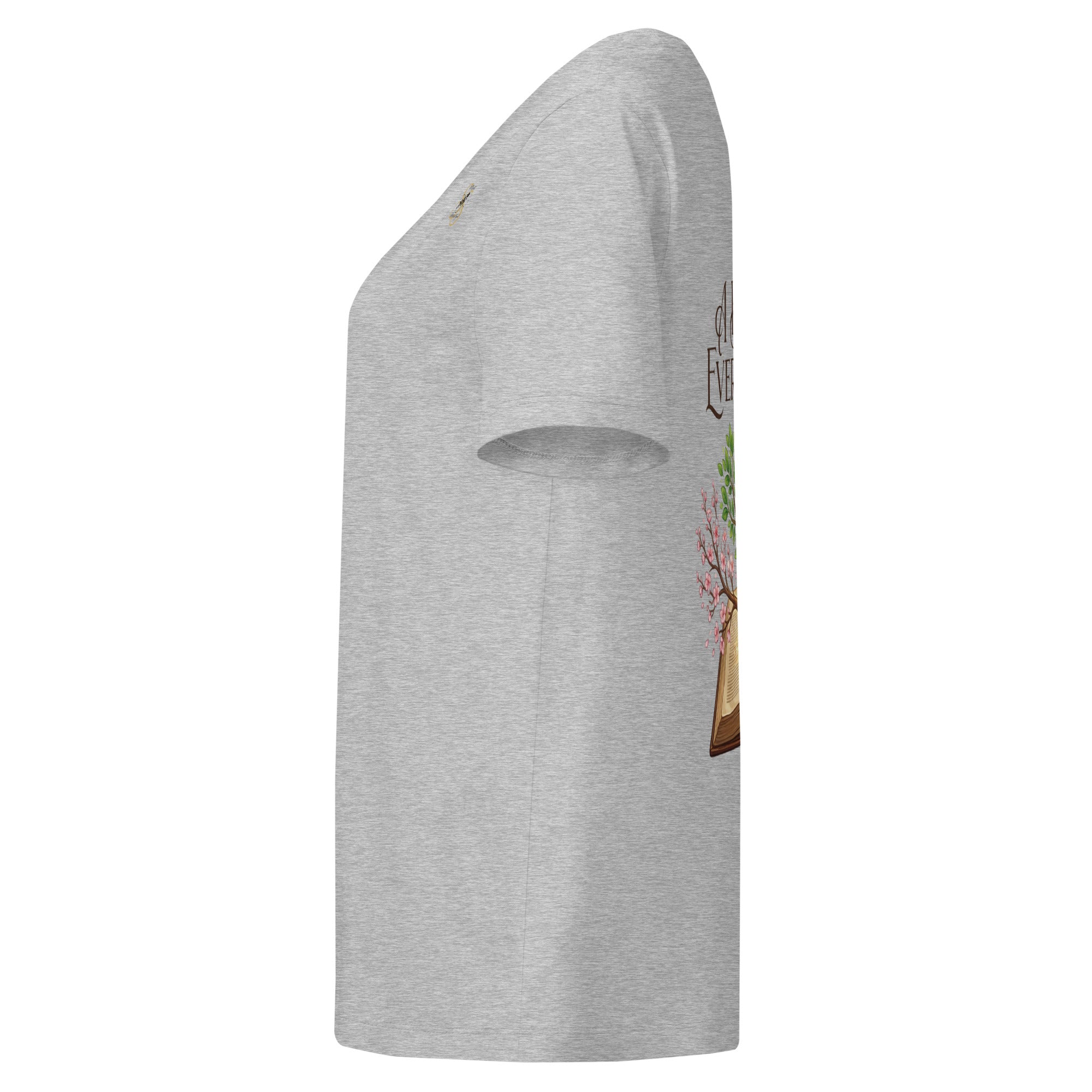 Women’s organic ribbed neck t-shirt - Seedandsoulful