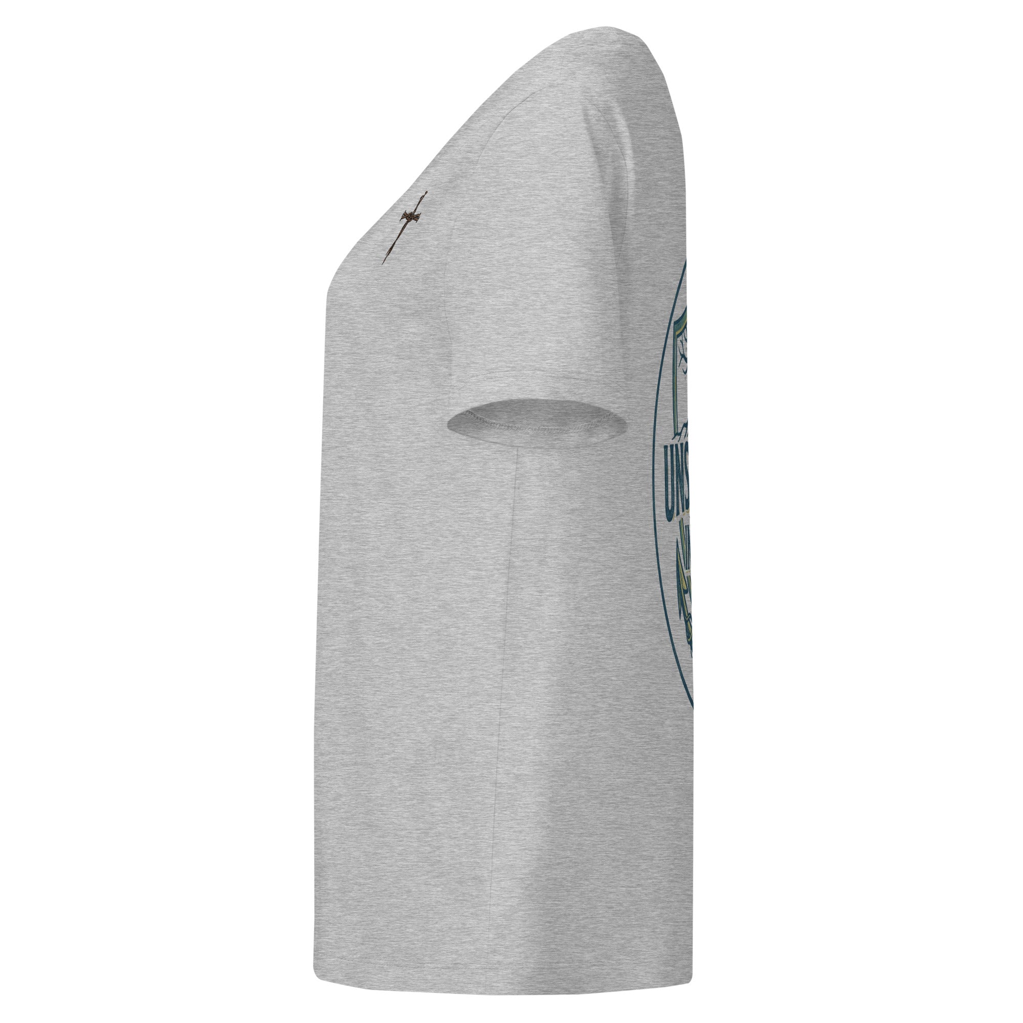 Women’s organic ribbed neck t-shirt - Seedandsoulful