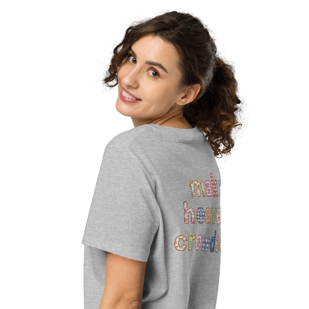 Women’s organic ribbed neck t-shirt - Seedandsoulful