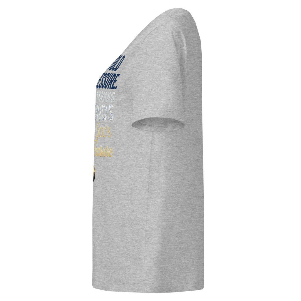 Women’s organic ribbed neck t-shirt - Seedandsoulful