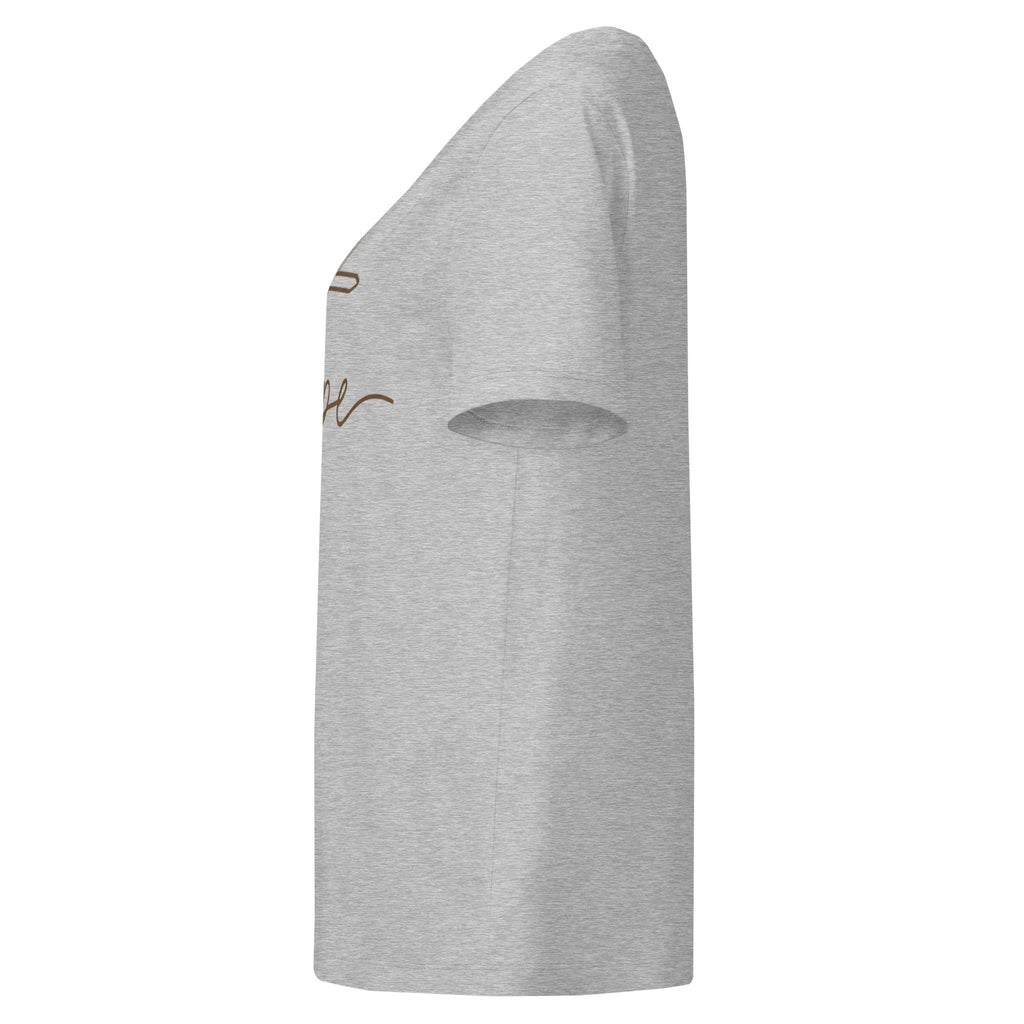 Women's Organic Cotton Faith T-Shirt | Soft Ribbed Neck Tee - Seedandsoulful