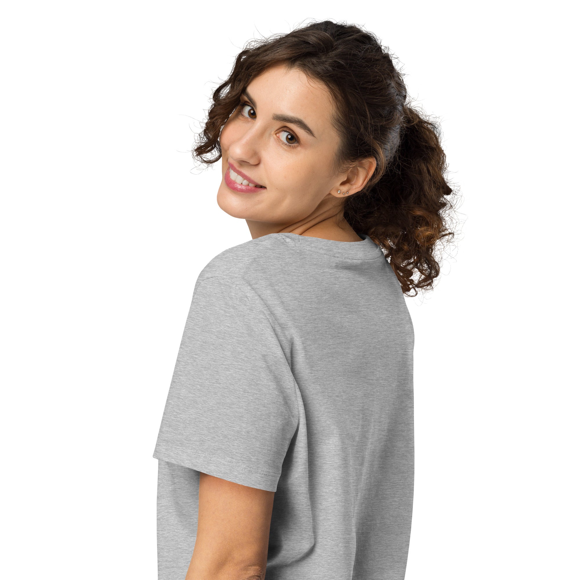 Women’s organic ribbed neck Romans 14:8 t-shirt - Seedandsoulful