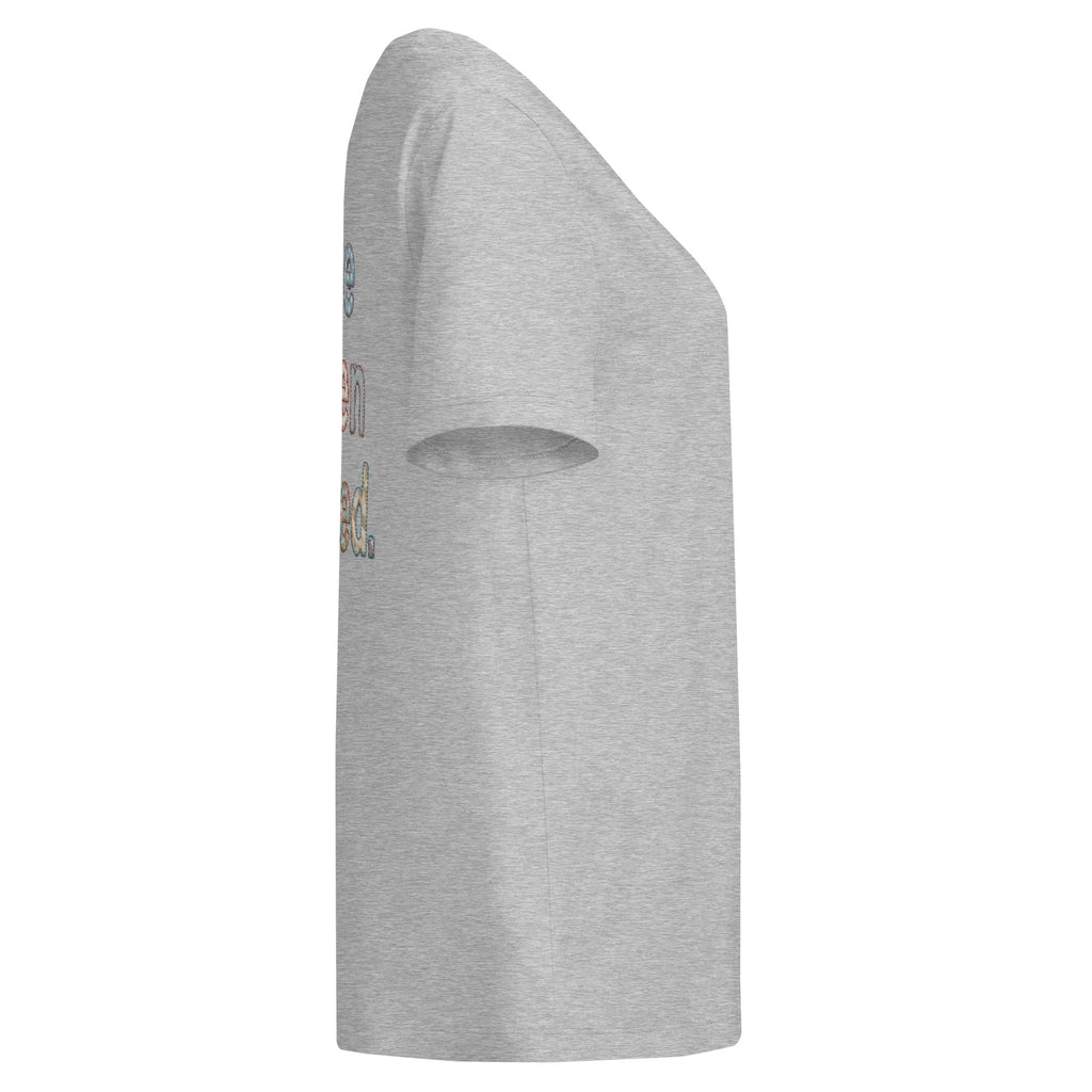 Women’s organic ribbed neck t-shirt - Seedandsoulful