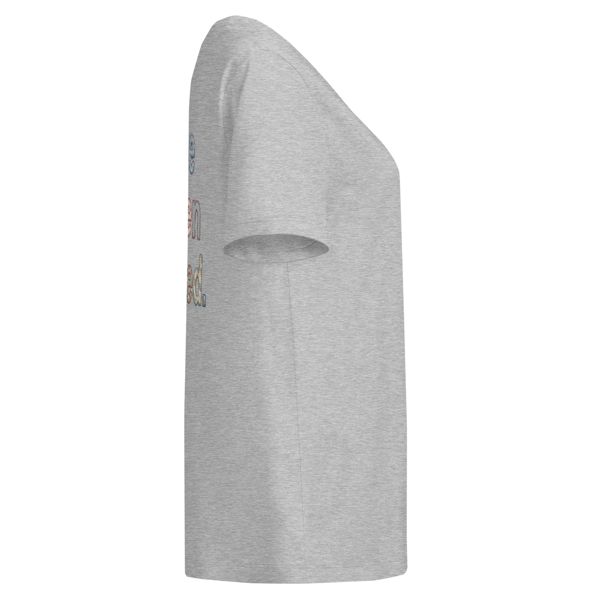 Women’s organic ribbed neck t-shirt - Seedandsoulful
