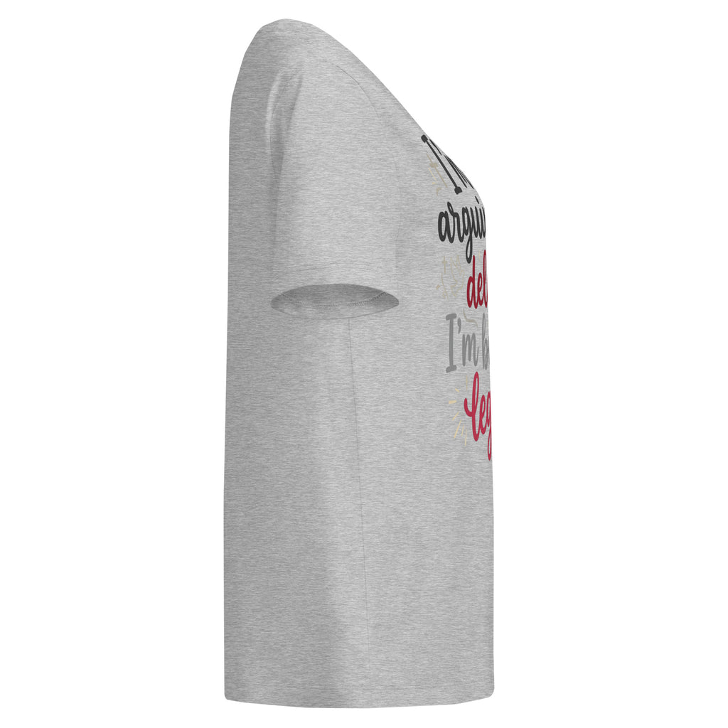 Women’s organic ribbed neck t-shirt - Seedandsoulful