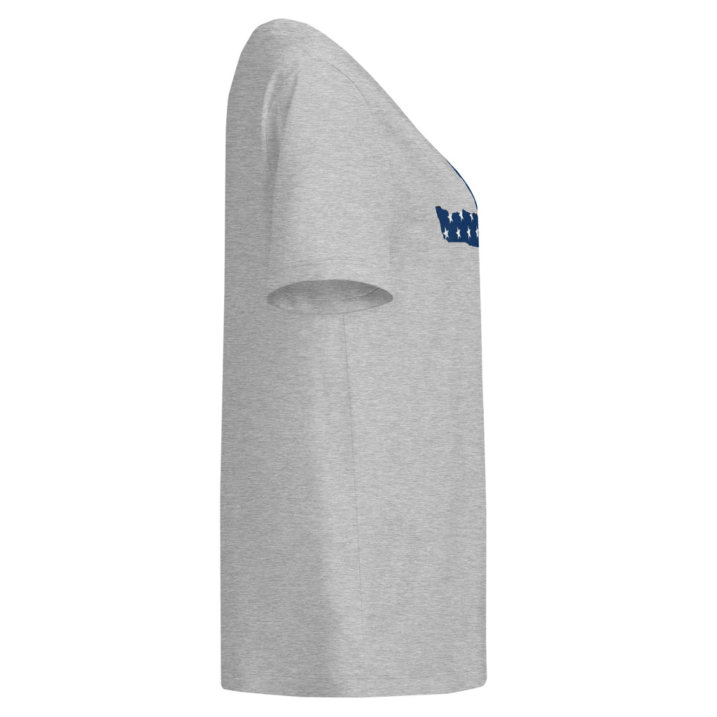 Women’s organic ribbed neck t-shirt - Seedandsoulful