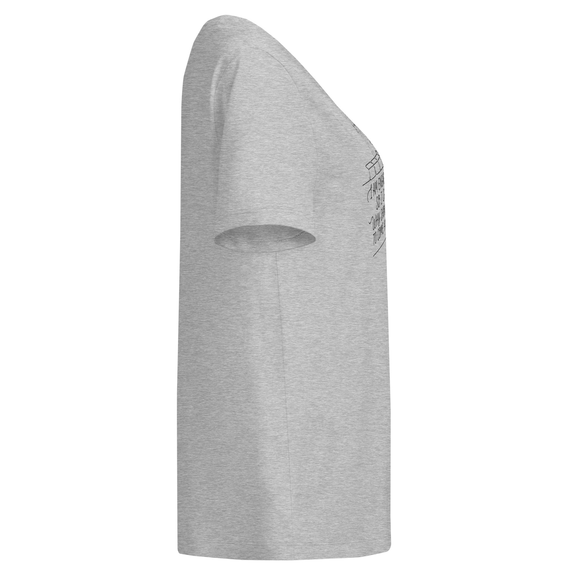 Nehemiah 6:3 Women’s organic ribbed neck t-shirt - Seedandsoulful