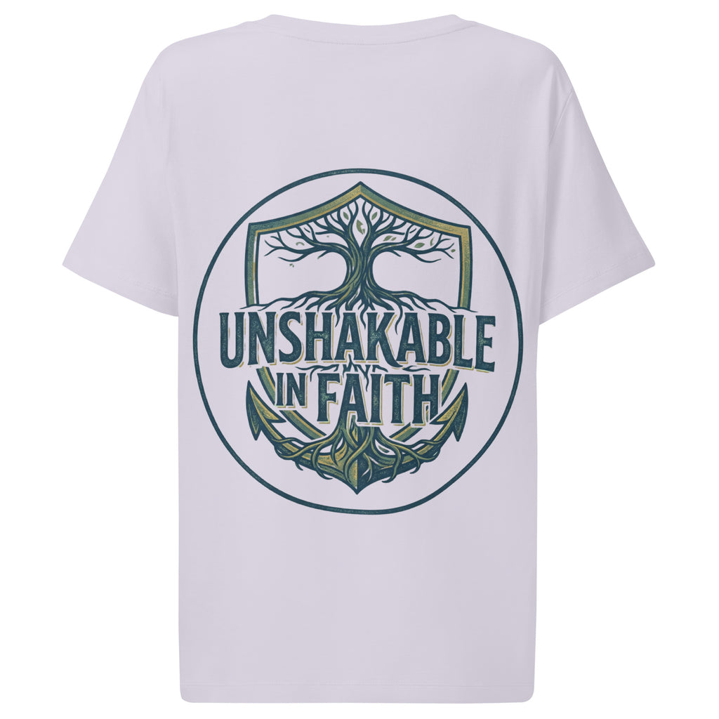 Women’s organic ribbed neck t-shirt - Seedandsoulful