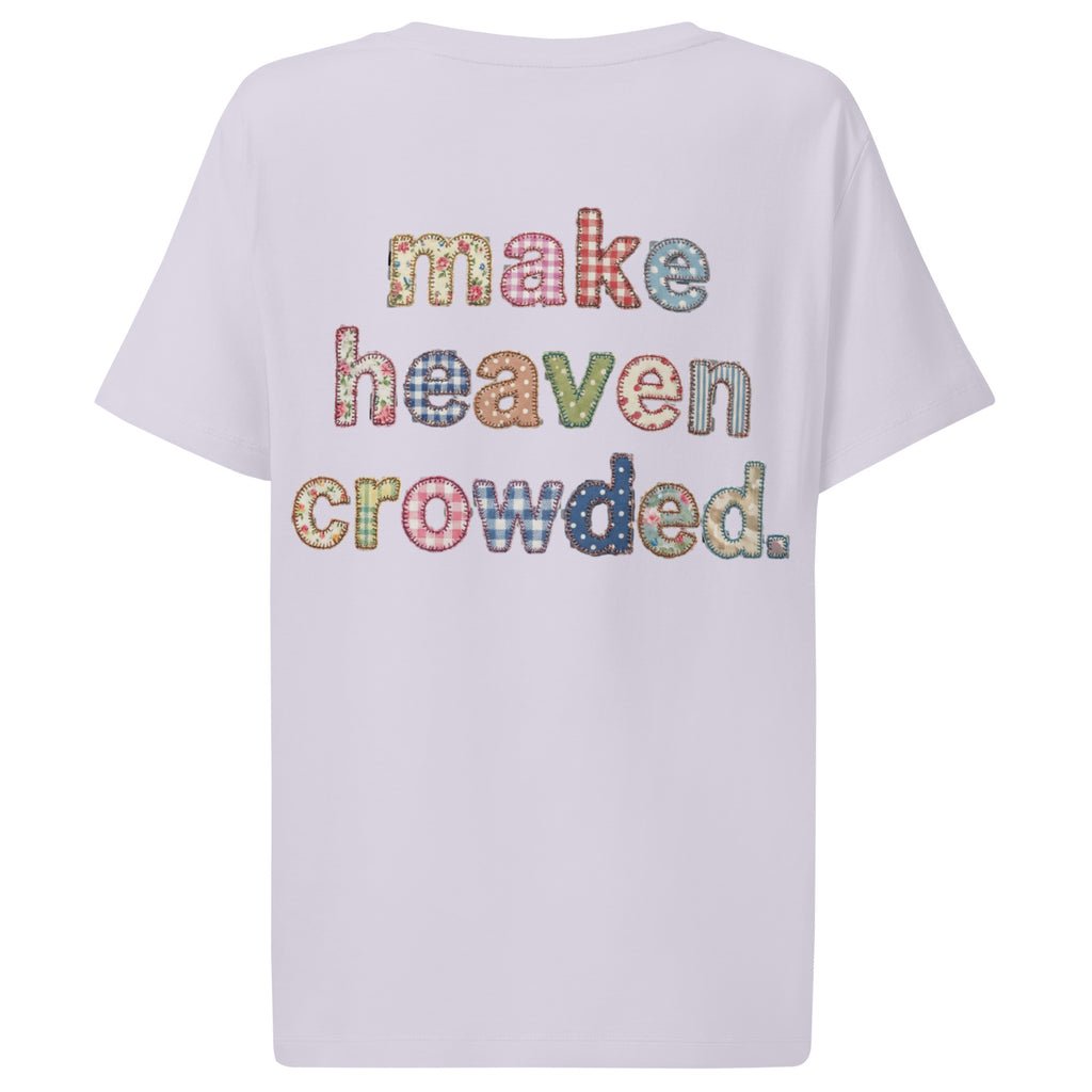 Women’s organic ribbed neck t-shirt - Seedandsoulful