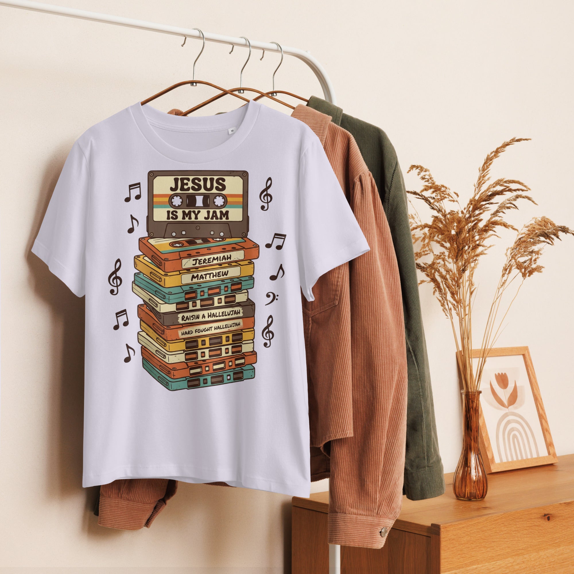 Women’s organic ribbed neck t-shirt - Seedandsoulful