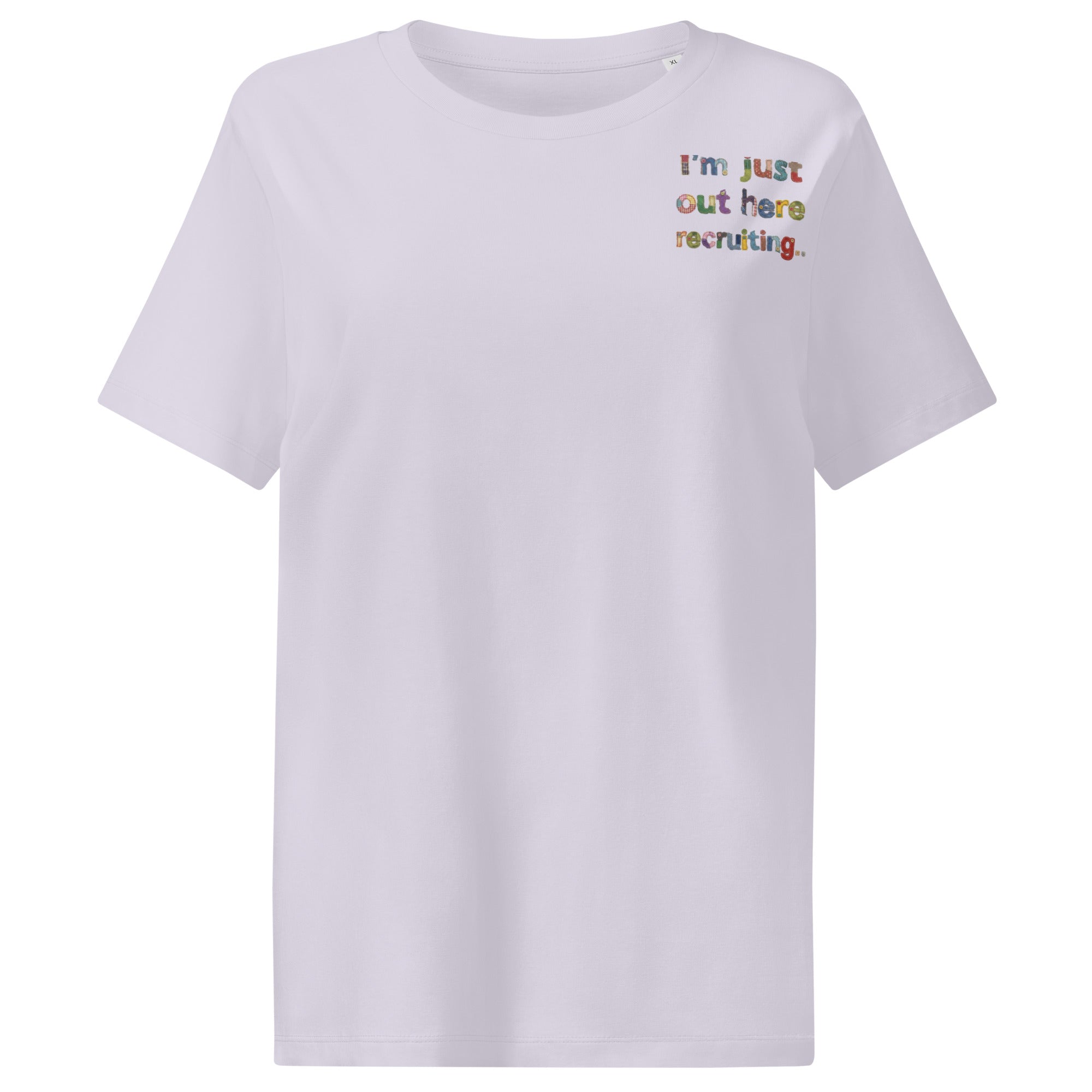 Women’s organic ribbed neck t-shirt - Seedandsoulful