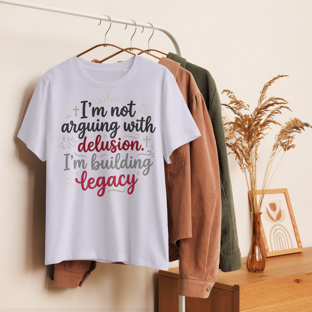 Women’s organic ribbed neck t-shirt - Seedandsoulful