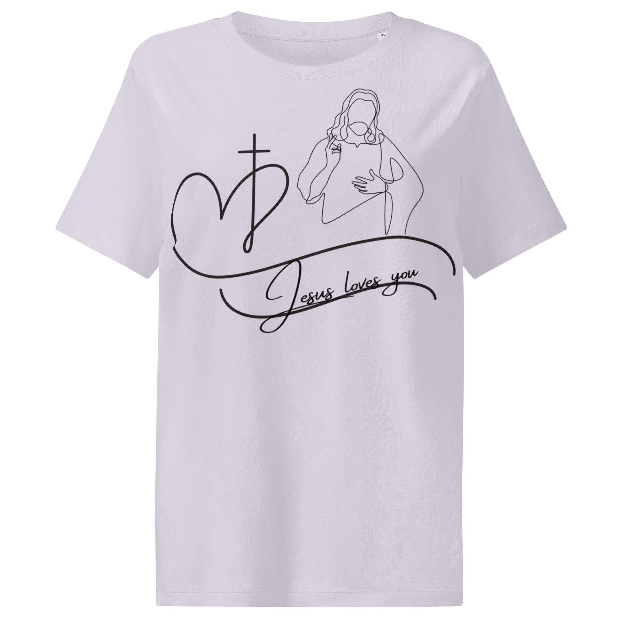 Women’s organic ribbed neck t-shirt - Seedandsoulful