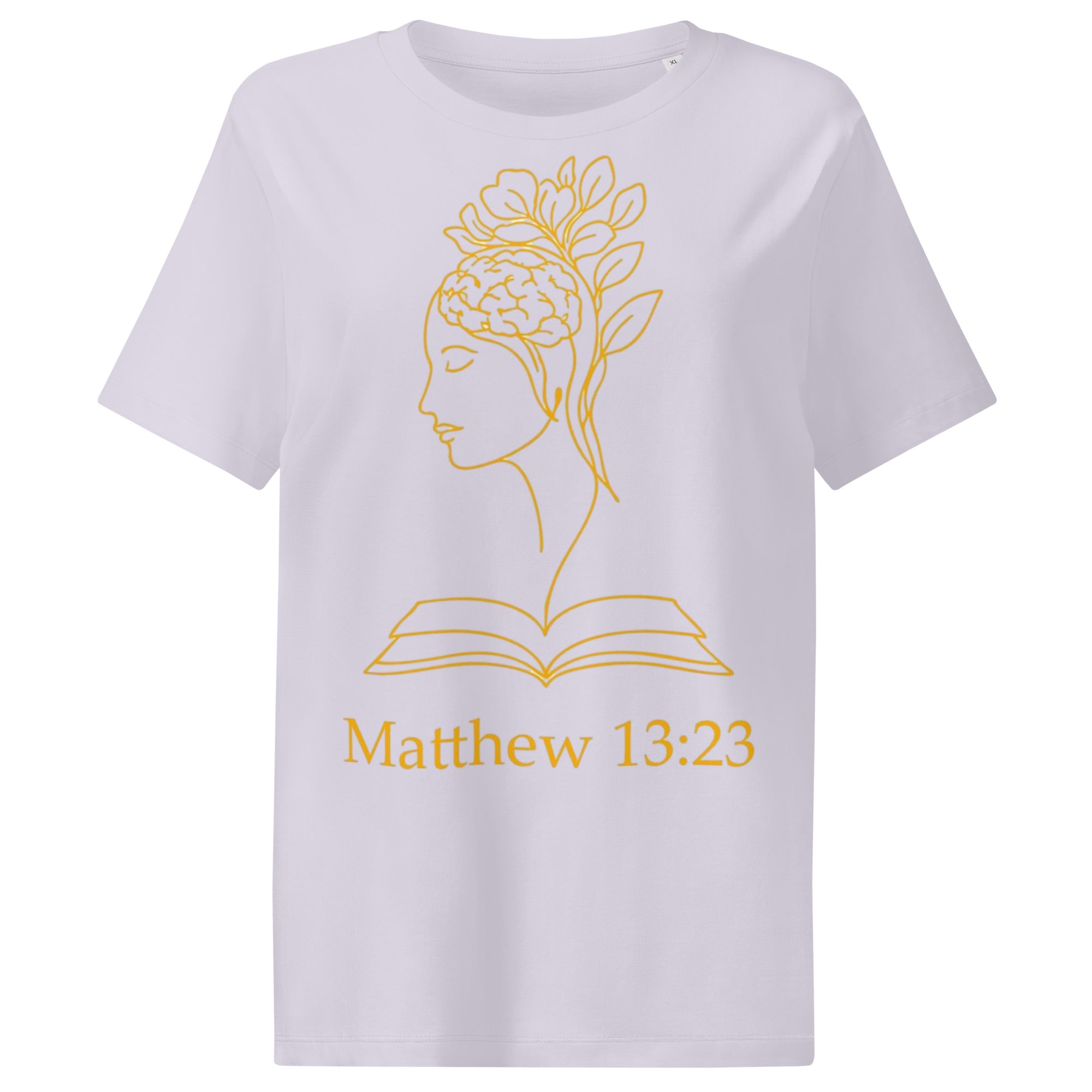 Matthew 13:23 Women’s organic ribbed neck t-shirt - Seedandsoulful