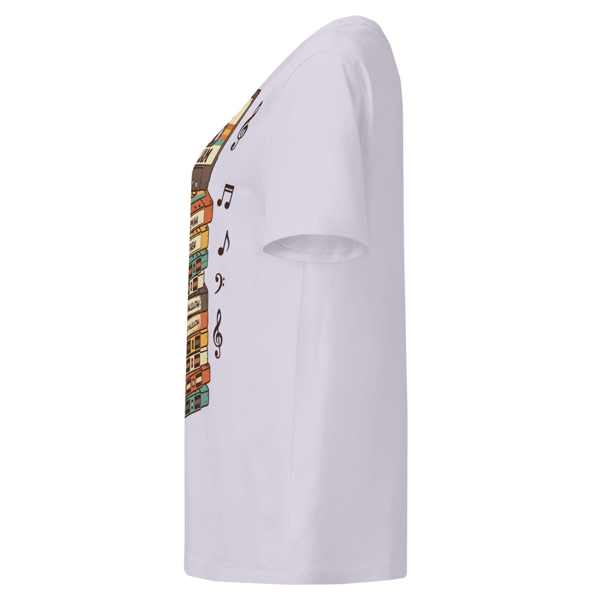 Women’s organic ribbed neck t-shirt - Seedandsoulful