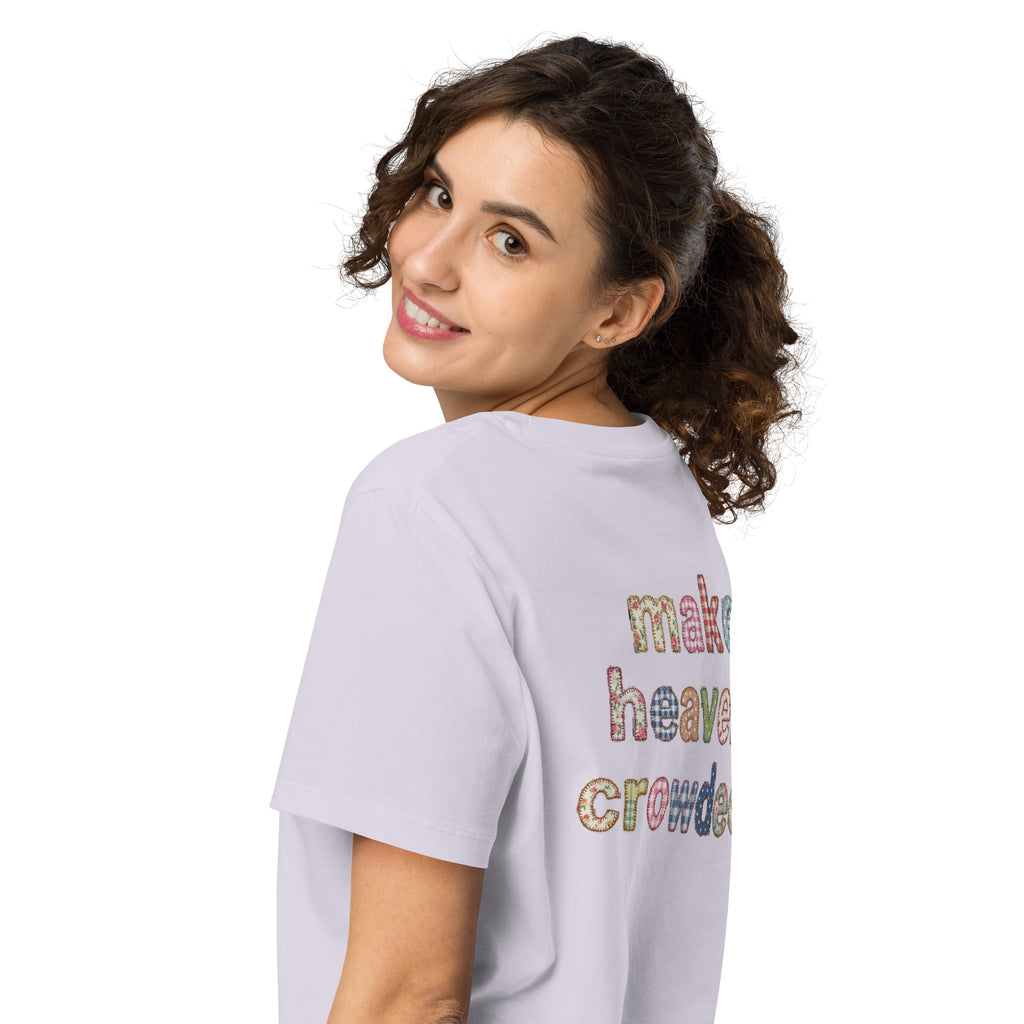 Women’s organic ribbed neck t-shirt - Seedandsoulful