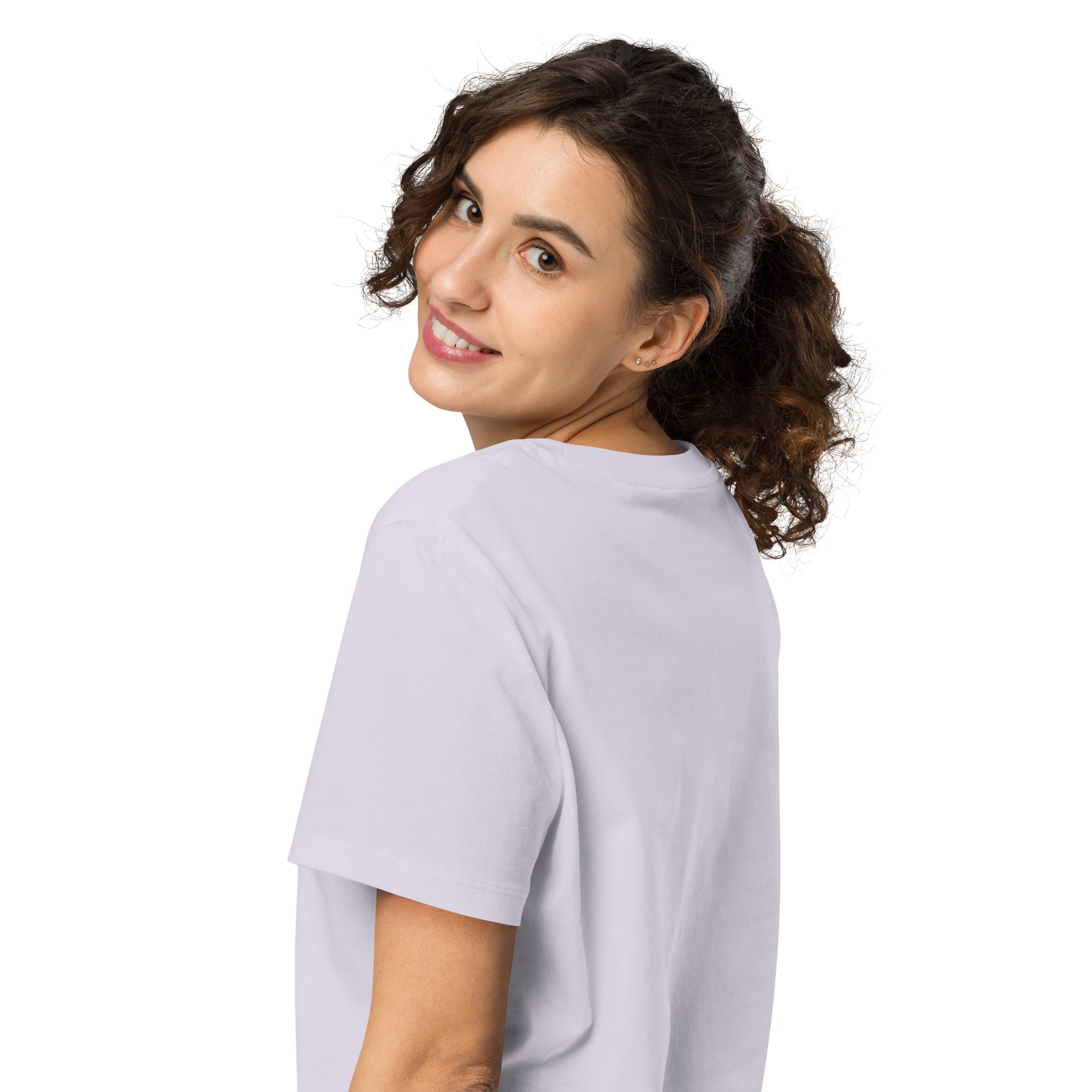 Women’s organic ribbed neck t-shirt - Seedandsoulful