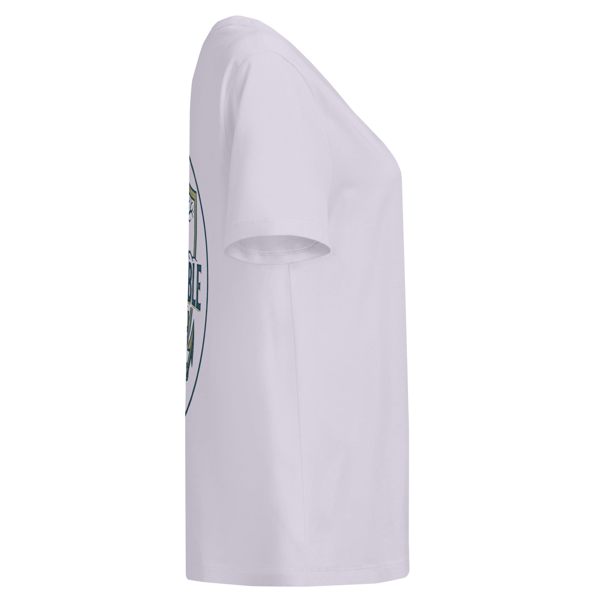 Women’s organic ribbed neck t-shirt - Seedandsoulful
