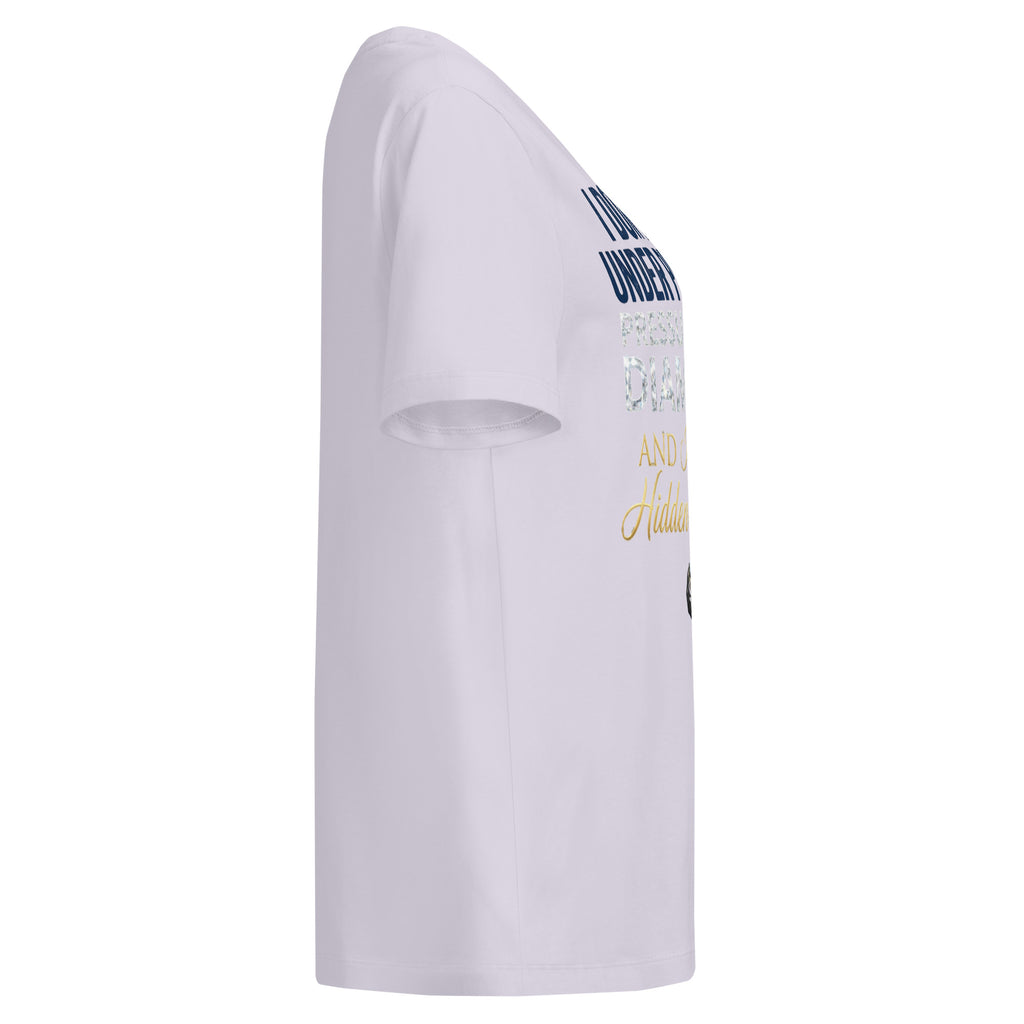 Women’s organic ribbed neck t-shirt - Seedandsoulful