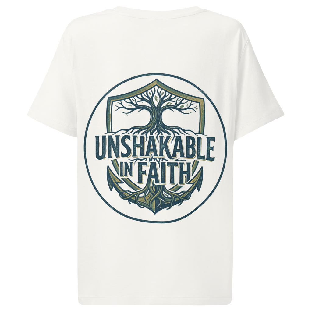 Women’s organic ribbed neck t-shirt - Seedandsoulful