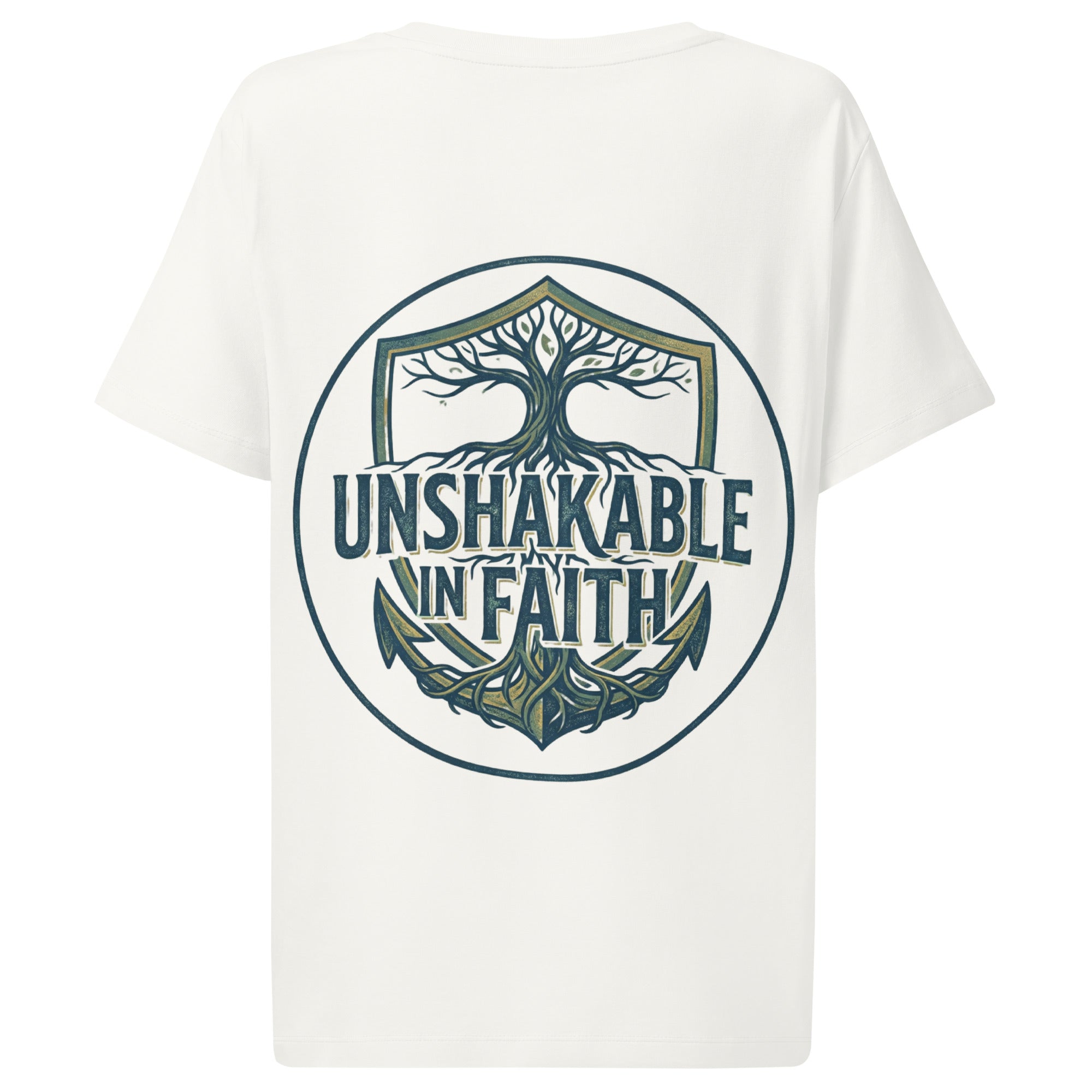 Women’s organic ribbed neck t-shirt - Seedandsoulful