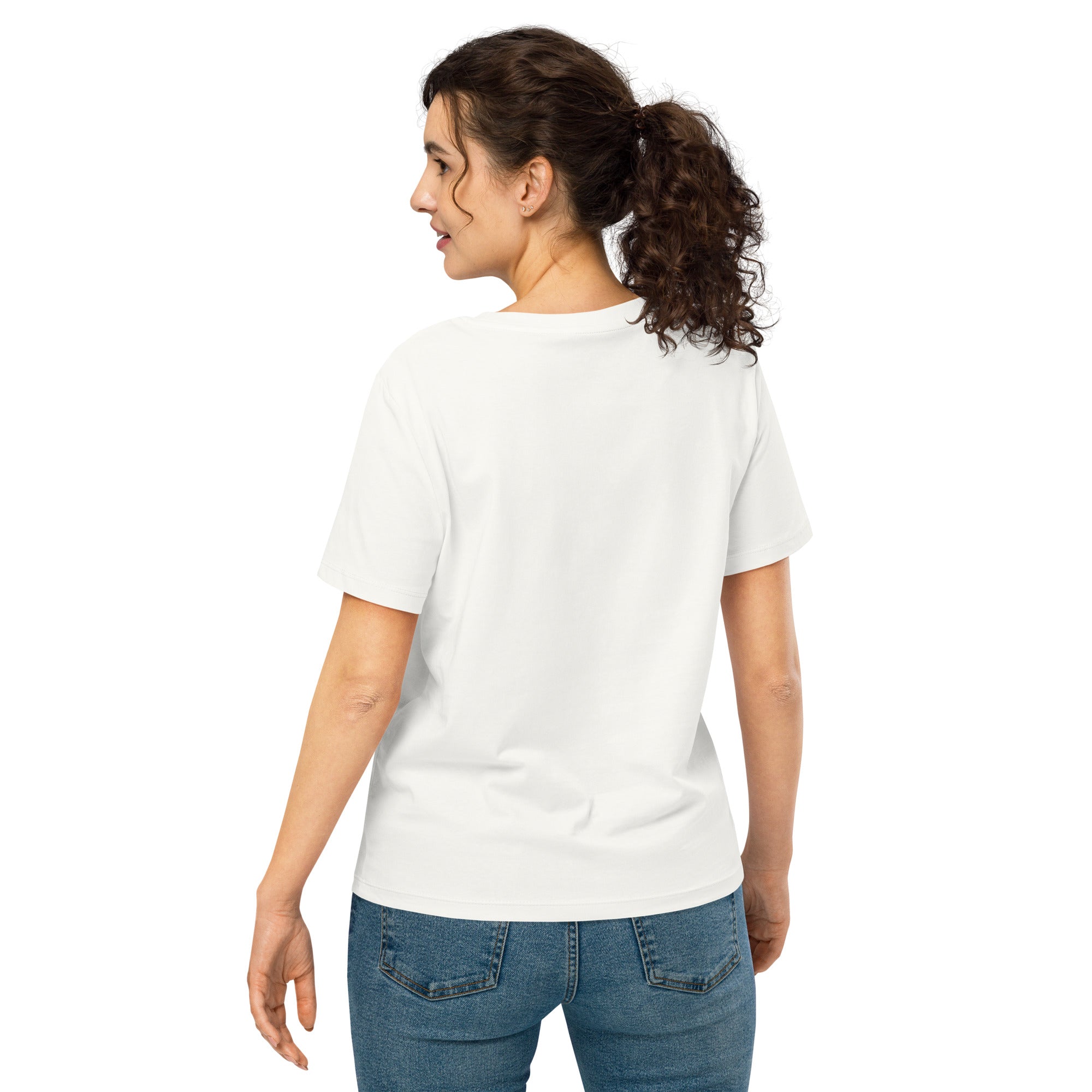 Nehemiah 6:3 Women’s organic ribbed neck t-shirt - Seedandsoulful
