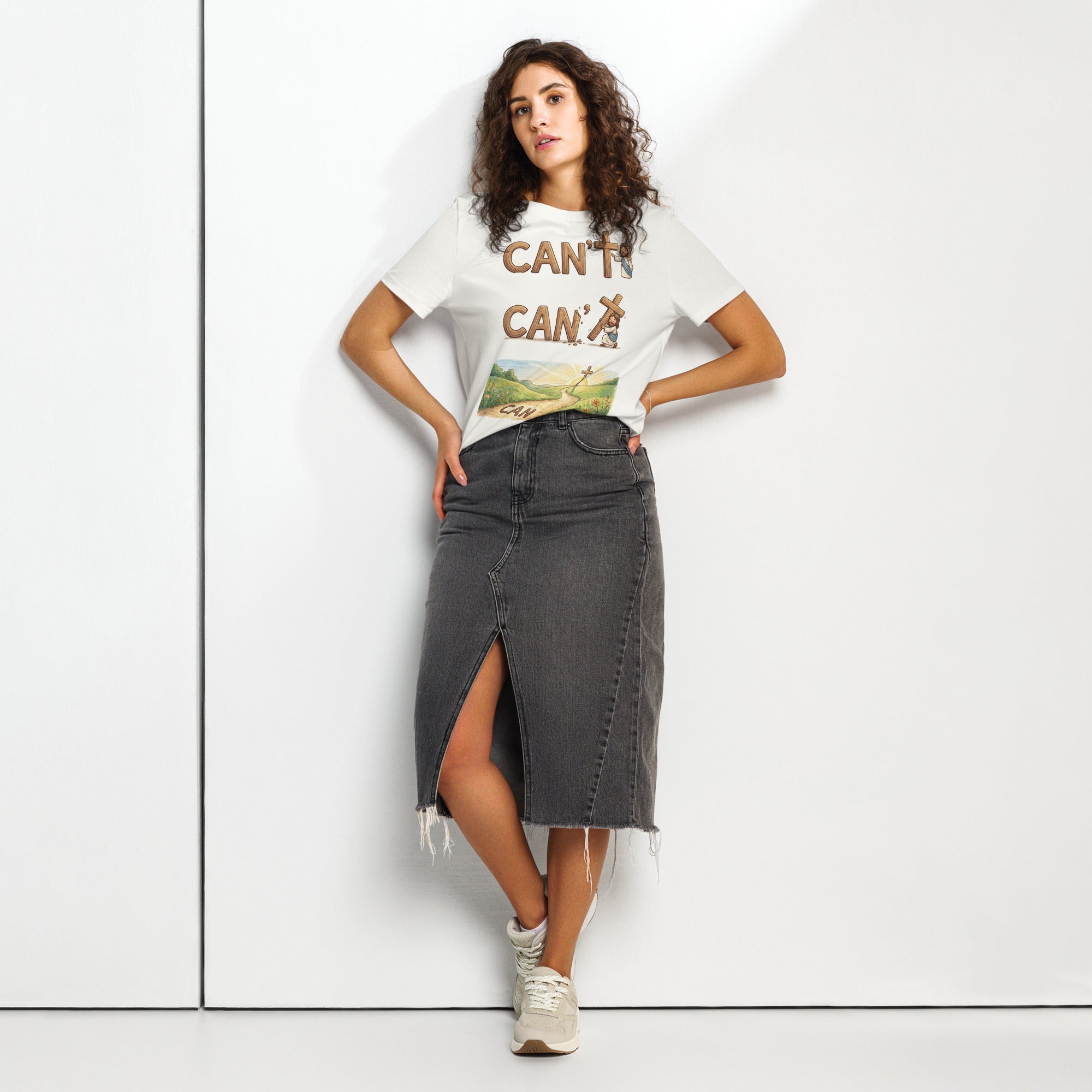 God's Love Never Fails T-Shirt | Women's Valentine's Faith Tee - Seedandsoulful