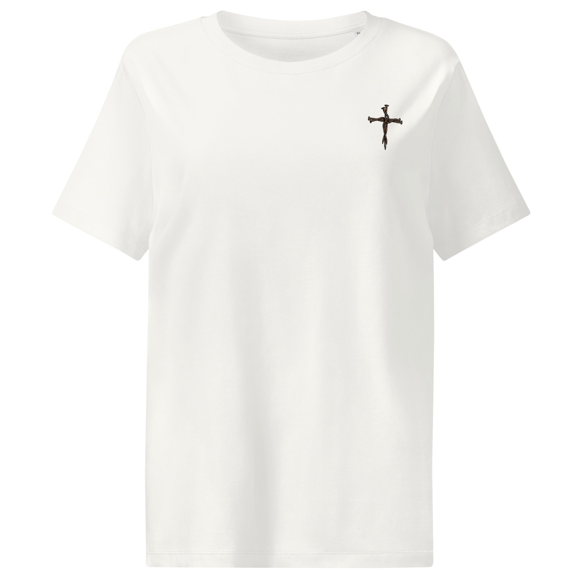 Women’s organic ribbed neck t-shirt - Seedandsoulful