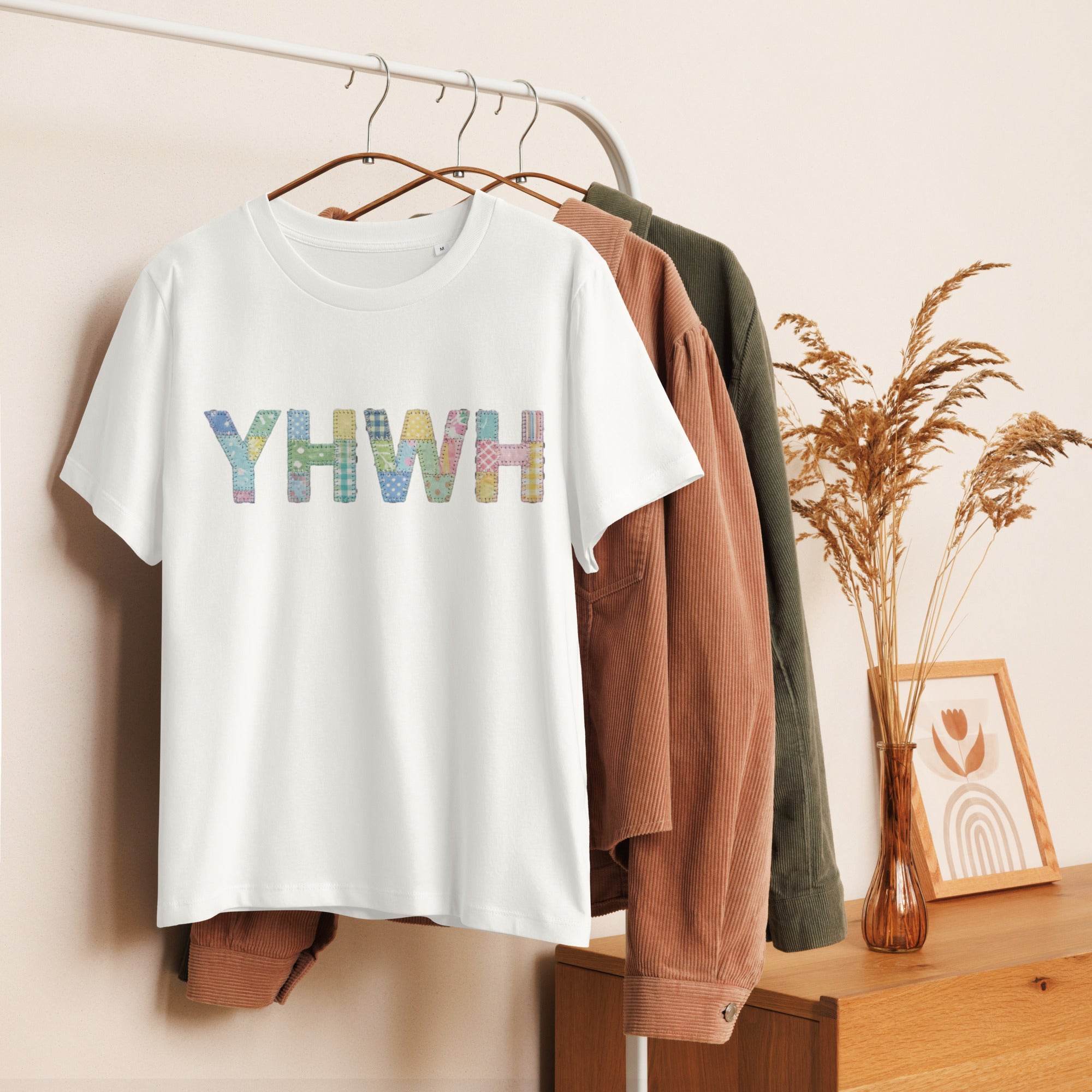 Women’s organic ribbed neck t-shirt - Seedandsoulful