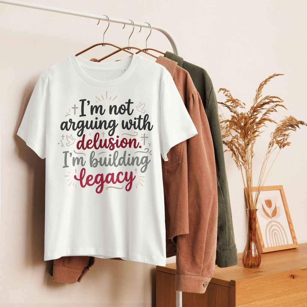 Women’s organic ribbed neck t-shirt - Seedandsoulful