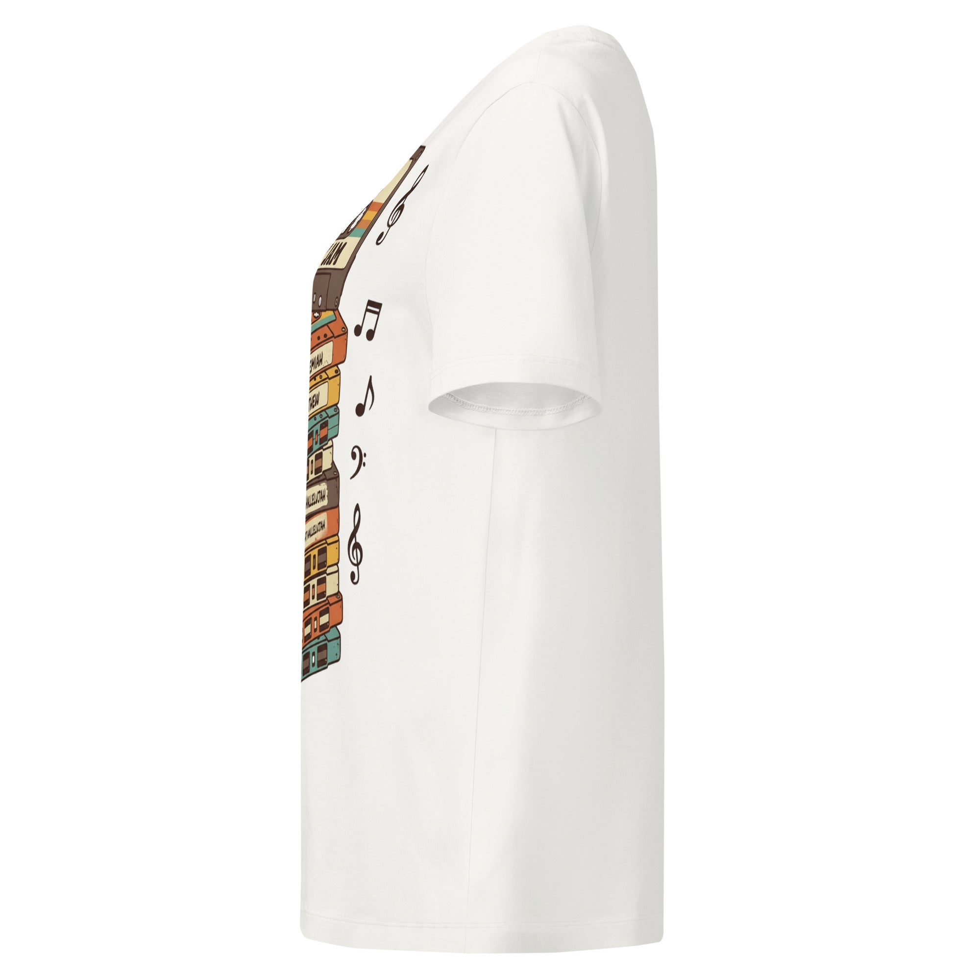 Women’s organic ribbed neck t-shirt - Seedandsoulful