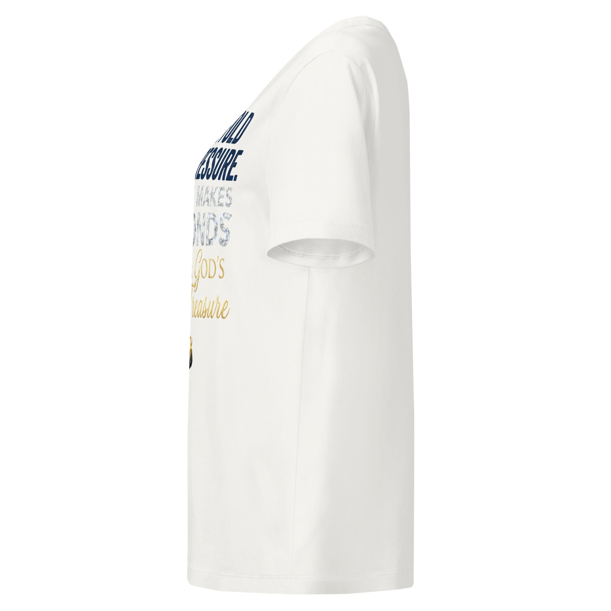 Women’s organic ribbed neck t-shirt - Seedandsoulful