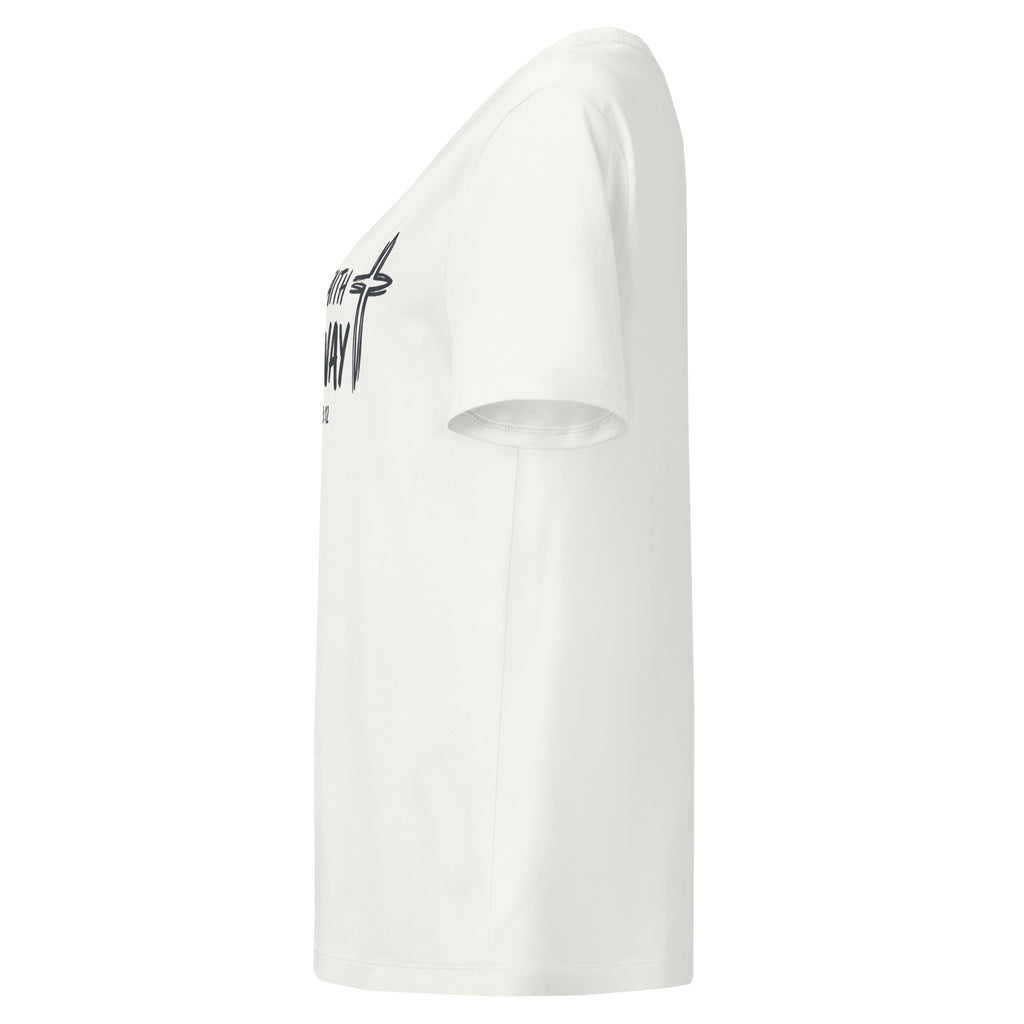 Women’s organic ribbed neck t-shirt - Seedandsoulful