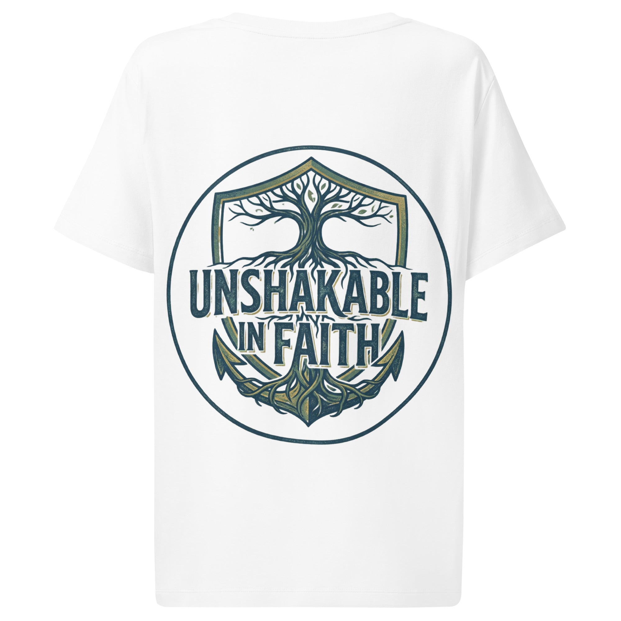 Women’s organic ribbed neck t-shirt - Seedandsoulful